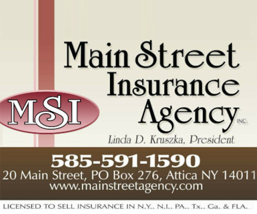 Main Street Insurance Agency in Attica, NY